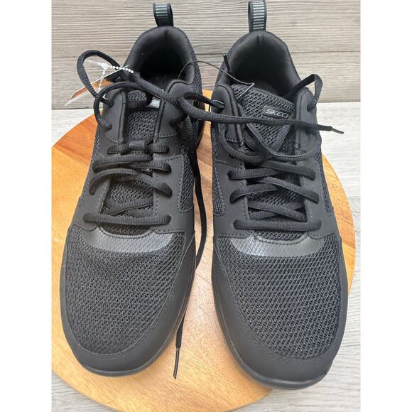 Skechers Memory Foam Wide Fit Sneakers Black. Men’s 10 - Picture 4 of 8